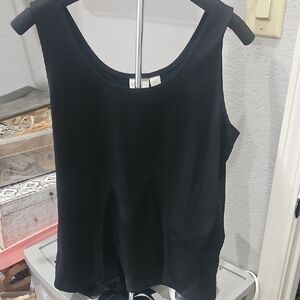 Chico's Classic Black Tank Top